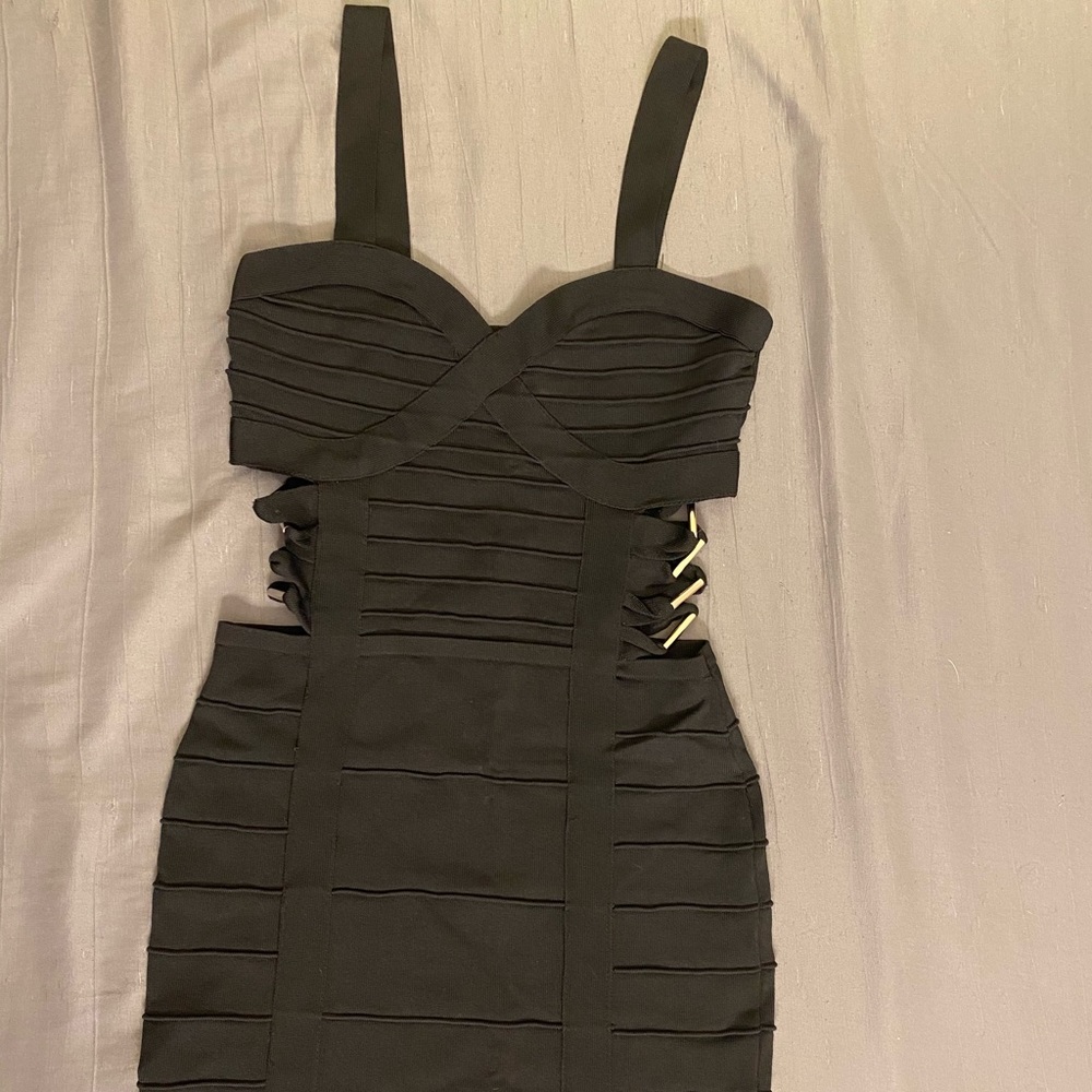Side Cut Out Mini Dress - Worn Once